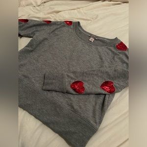 Valentine’s heart sweater Victoria secret